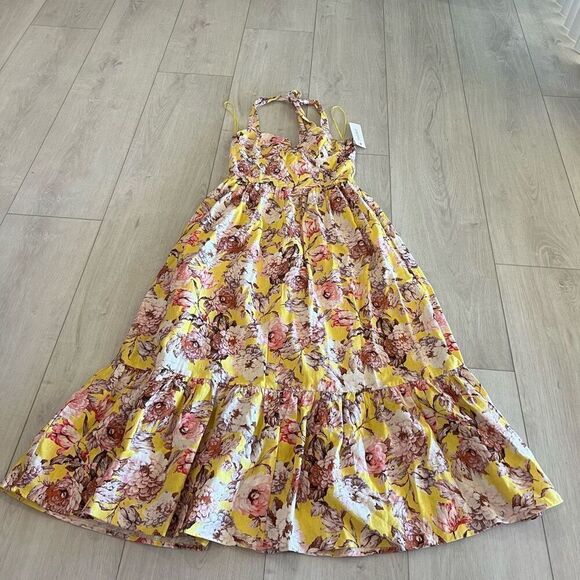 Bardot Women's Labella Floral Halter Midi Dress size xs - Picture 1 of 10